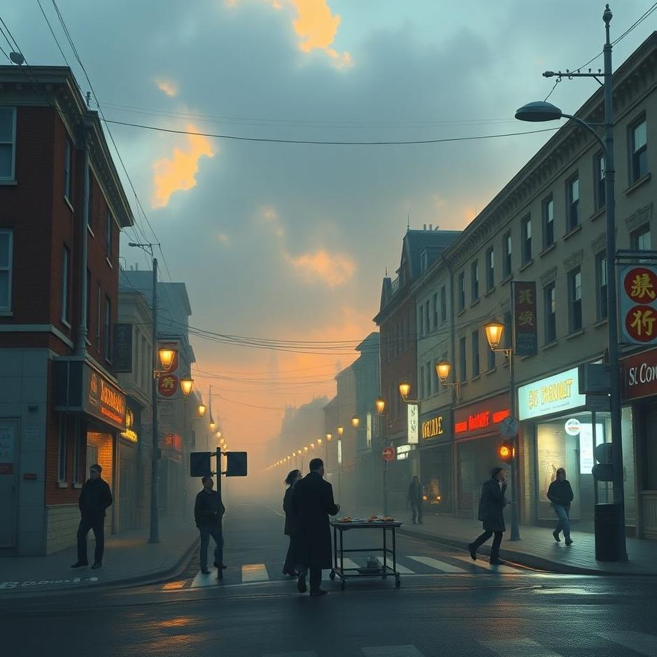 Dream : Playing games on the street in a dream