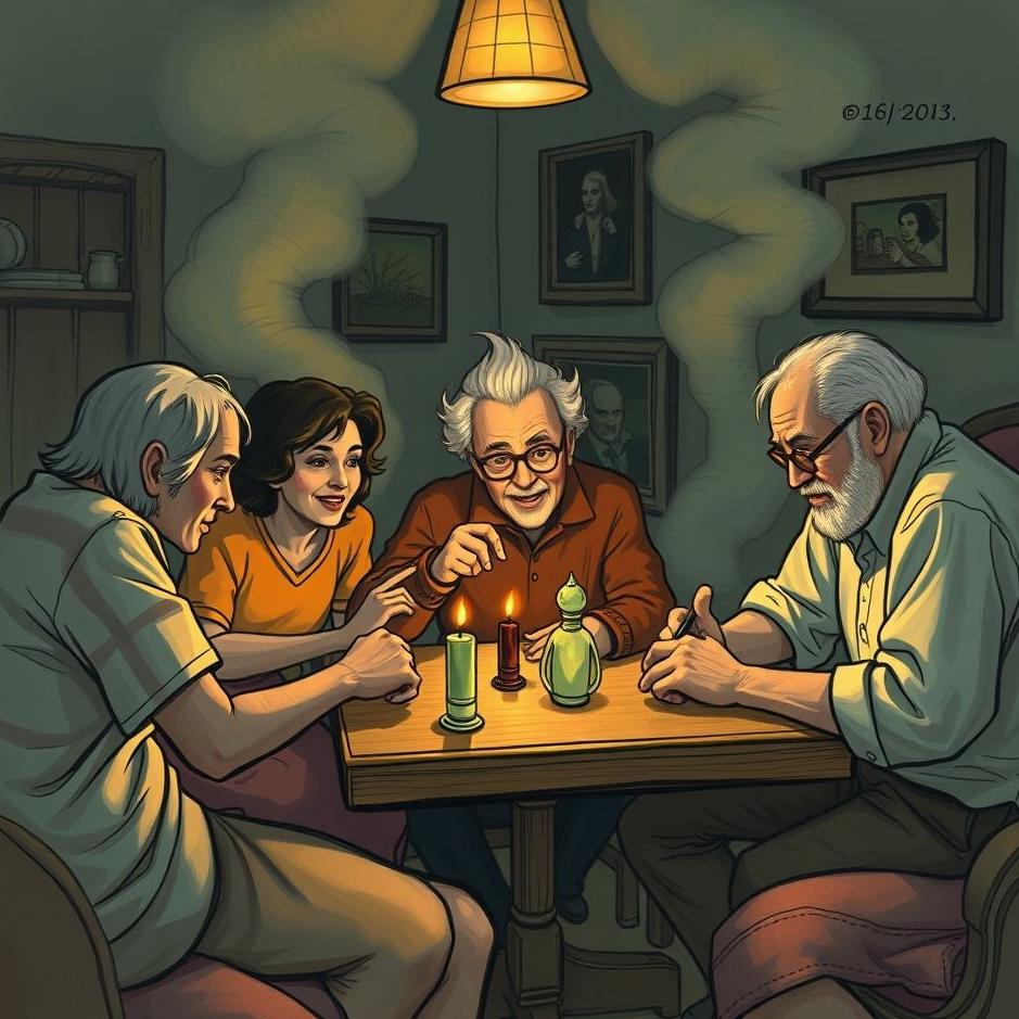 Dream : Playing games with old friends in a dream