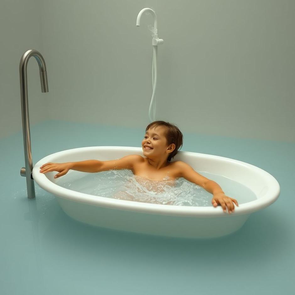 Dream : Playing in a bath in a dream