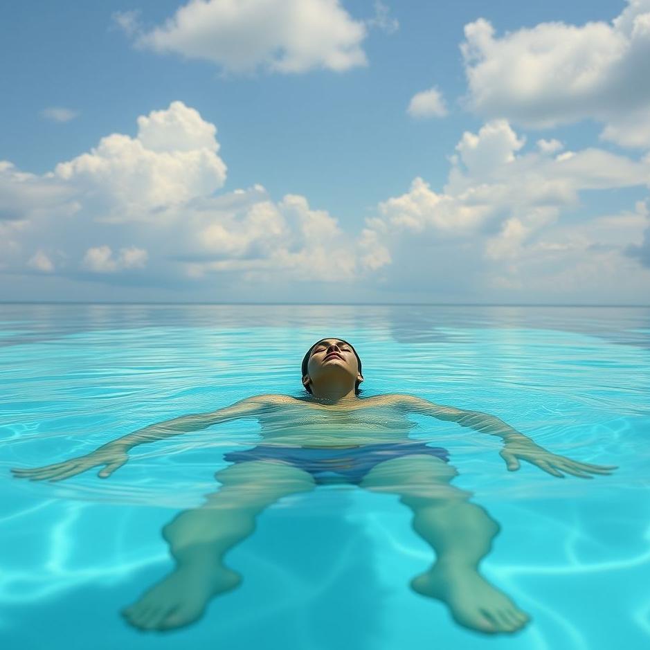 Dream : Playing in a pool in a dream