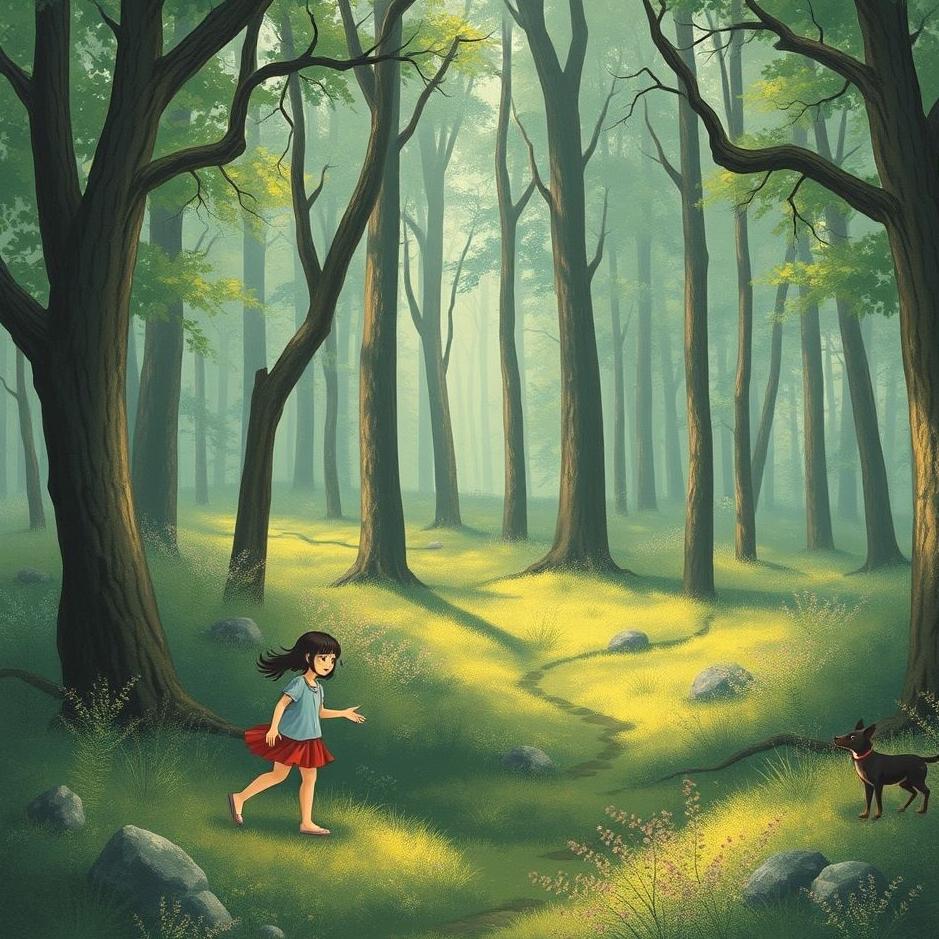 Dream : Playing in the forest in a dream