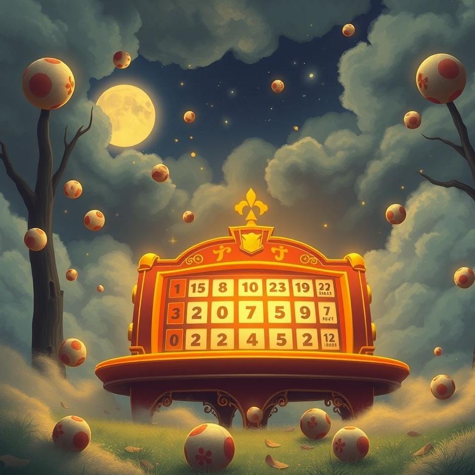 Dream : Playing lotto in a dream