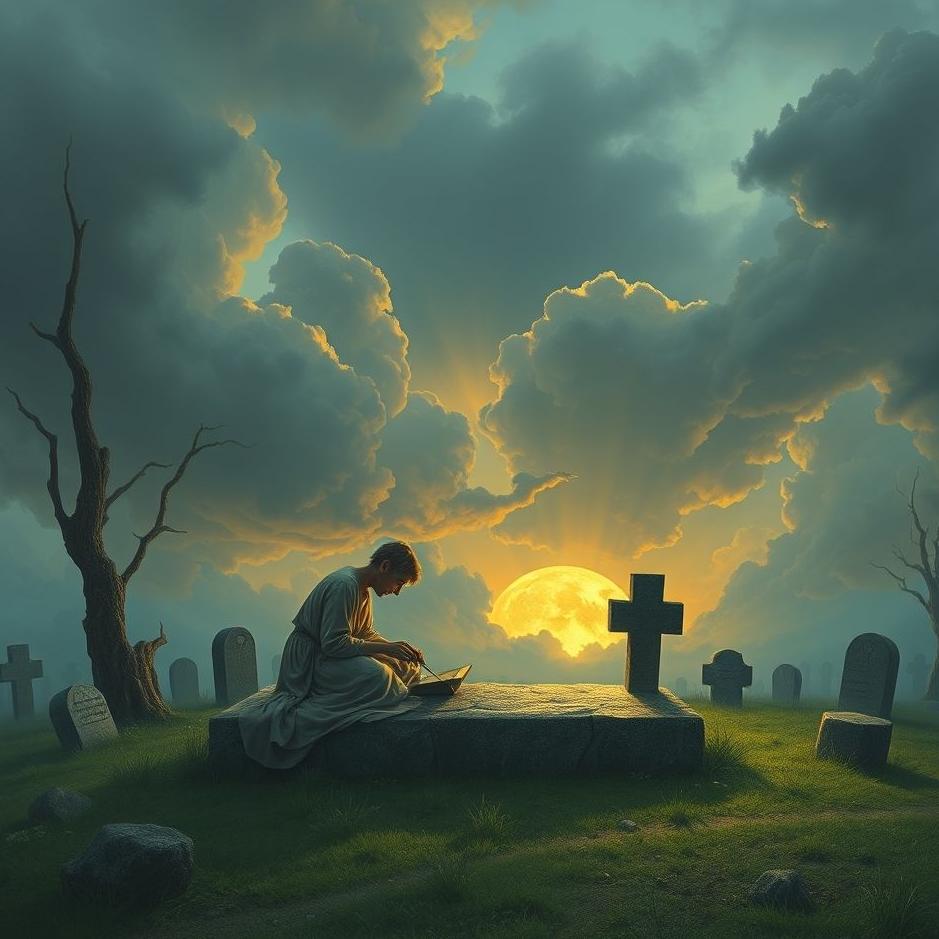 Dream : Playing on a grave in a dream