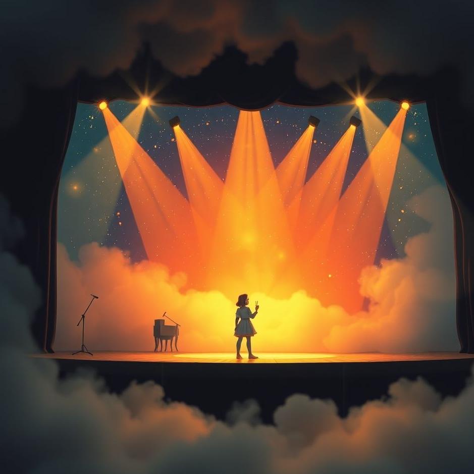 Dream : Playing on stage in a dream