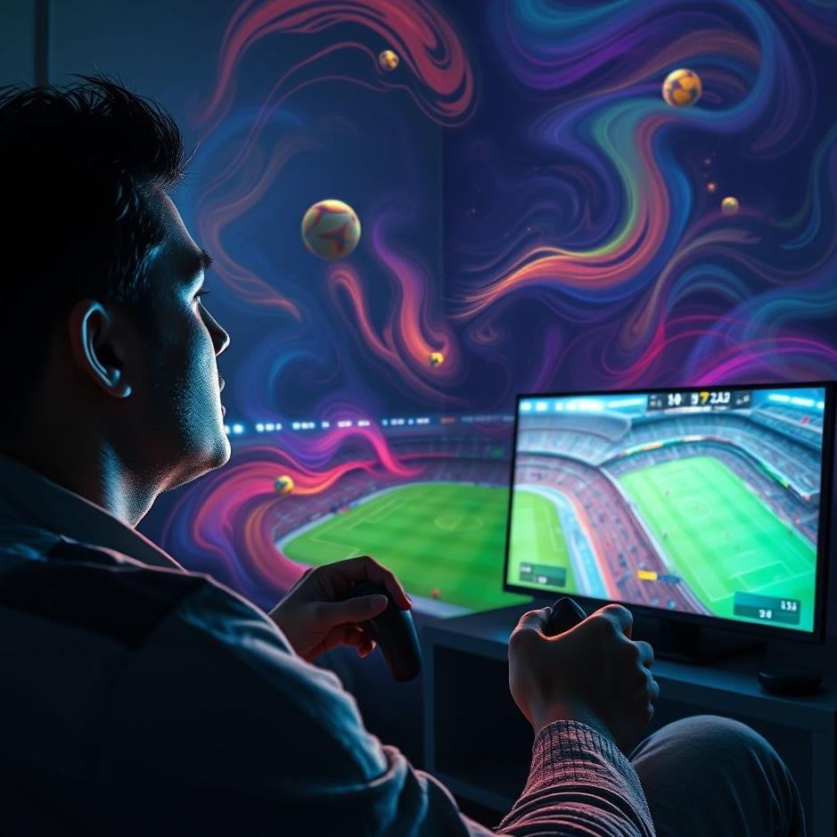 Dream : Playing pes in a dream