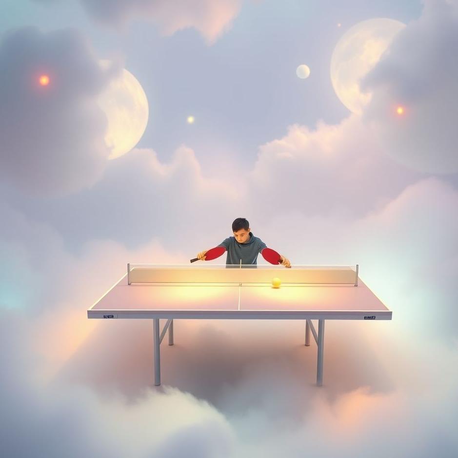 Dream : Playing ping-pong in a dream