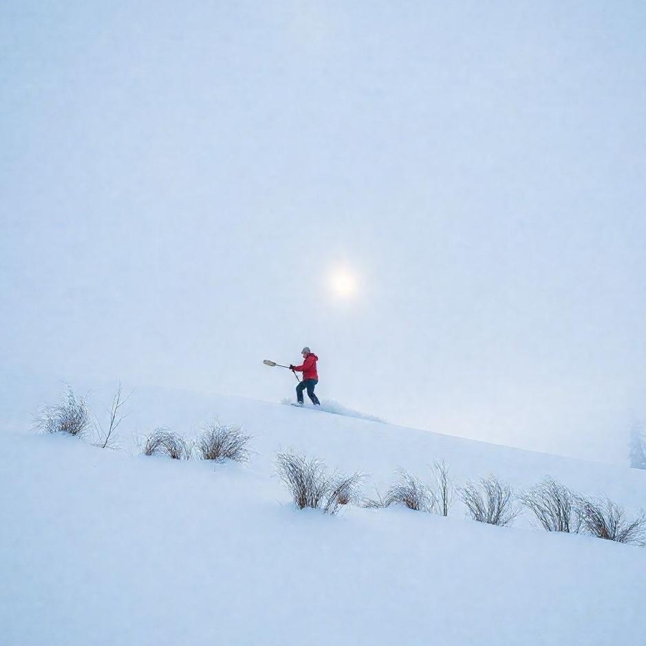 Dream : Playing snow in a dream