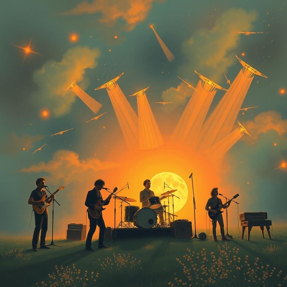 Dream : Playing the band in a dream
