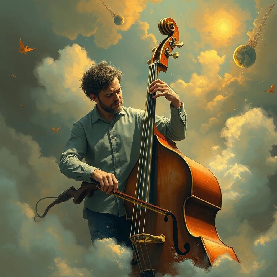 Dream : Playing the double bass in a dream
