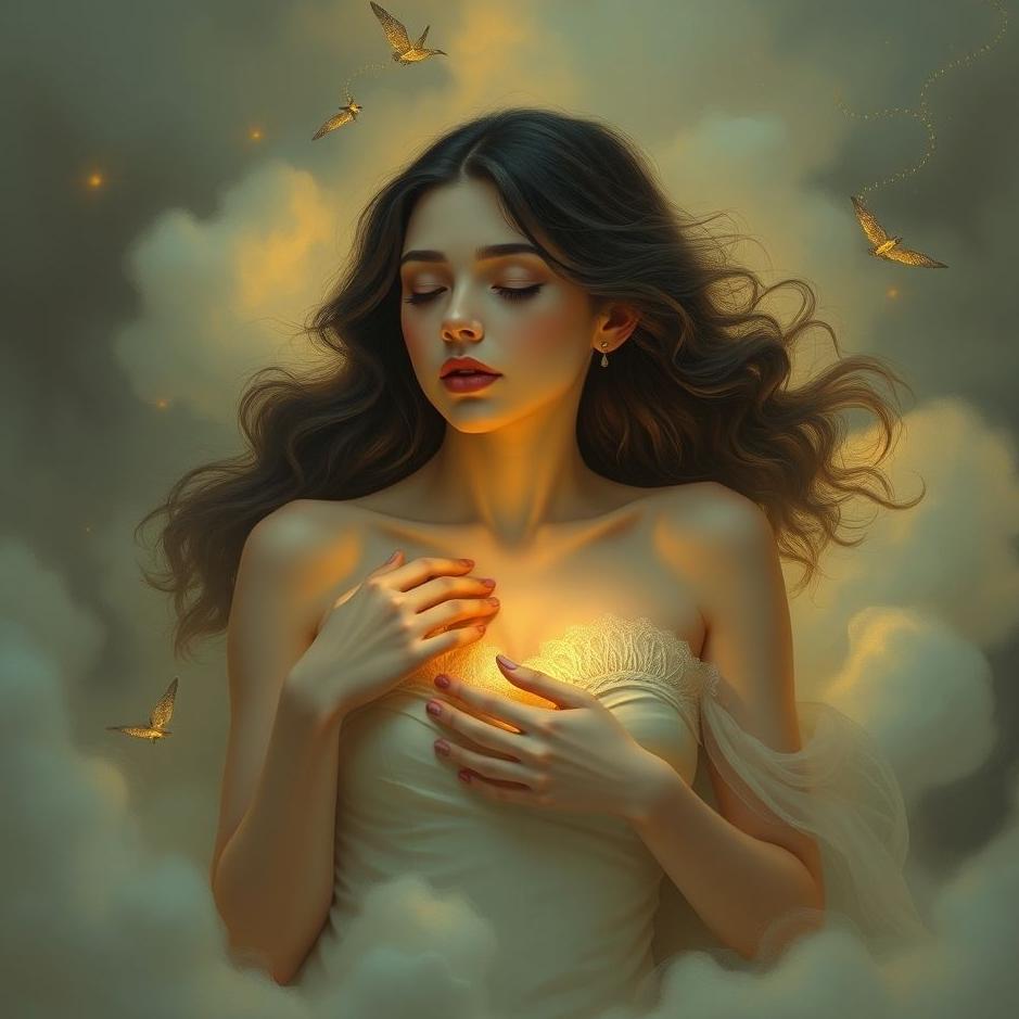 Dream : Playing with a breast in a dream