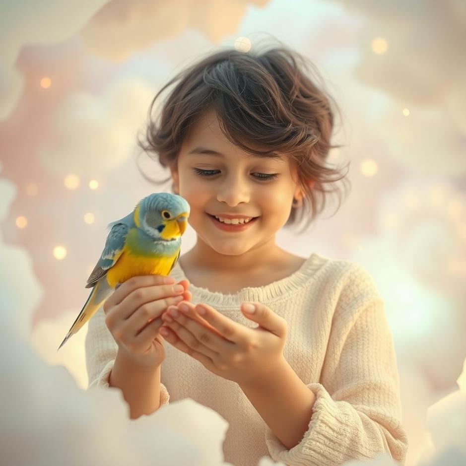 Dream : Playing with a budgie in a dream