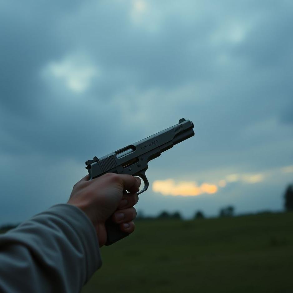 Dream : Playing with a gun in a dream