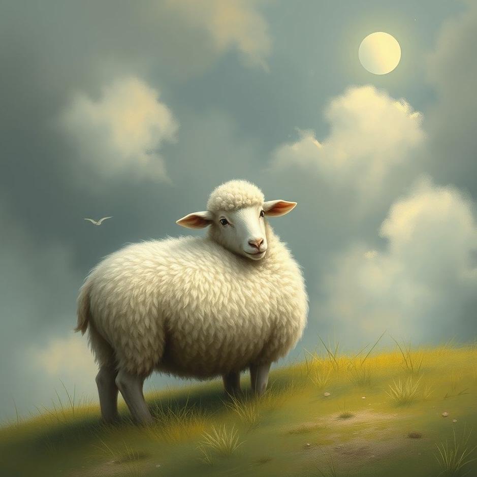 Dream : Playing with a sheep in a dream