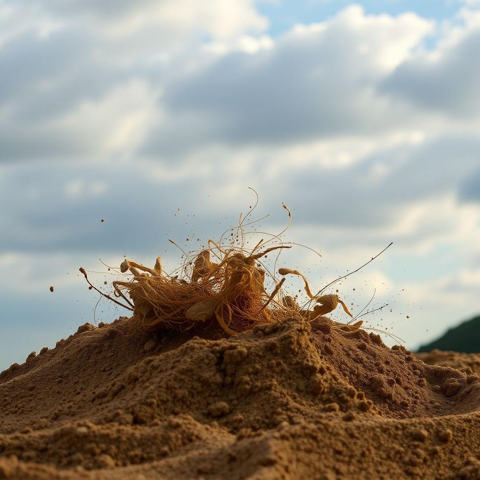 Dream : Playing with dirt in a dream