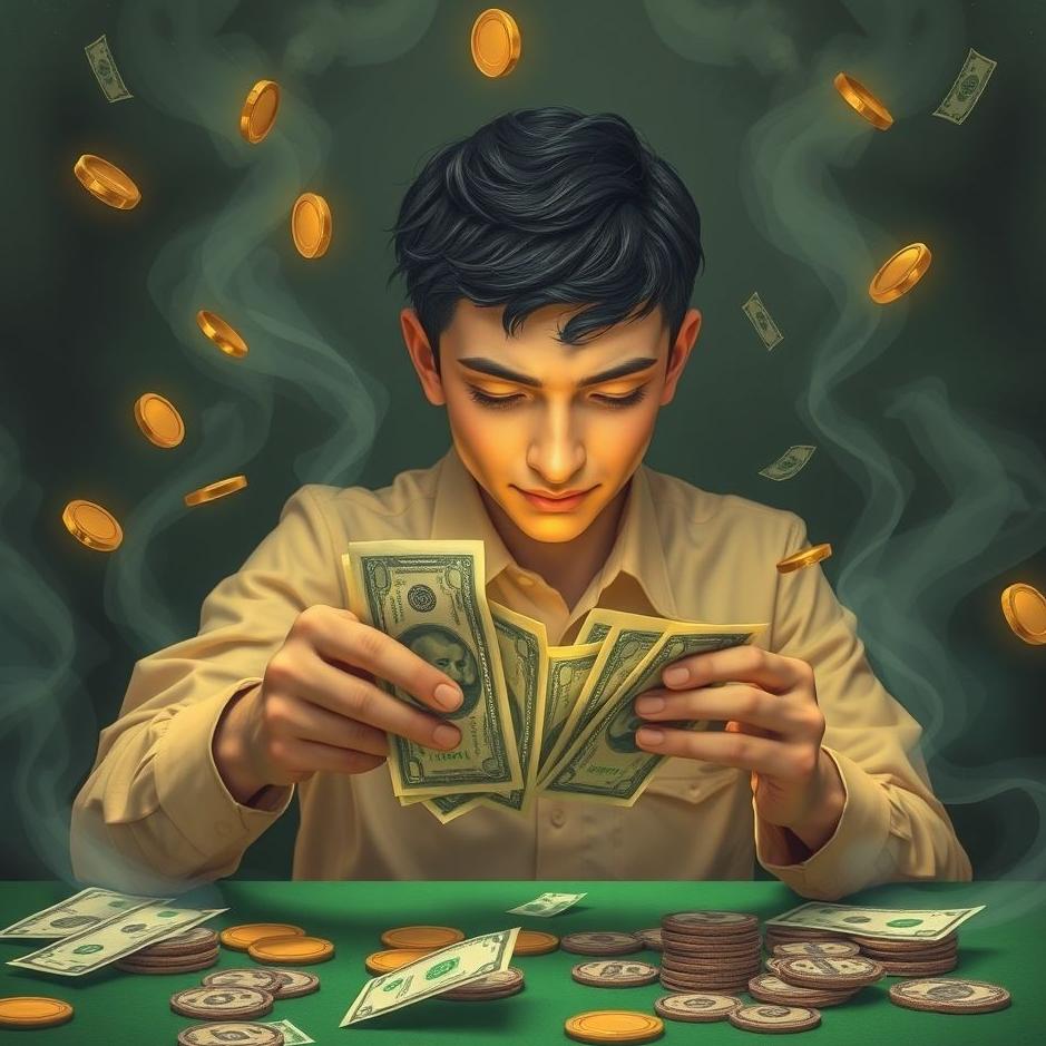 Dream : Playing with money in a dream