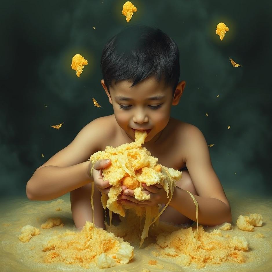 Dream : Playing with your own feces in a dream