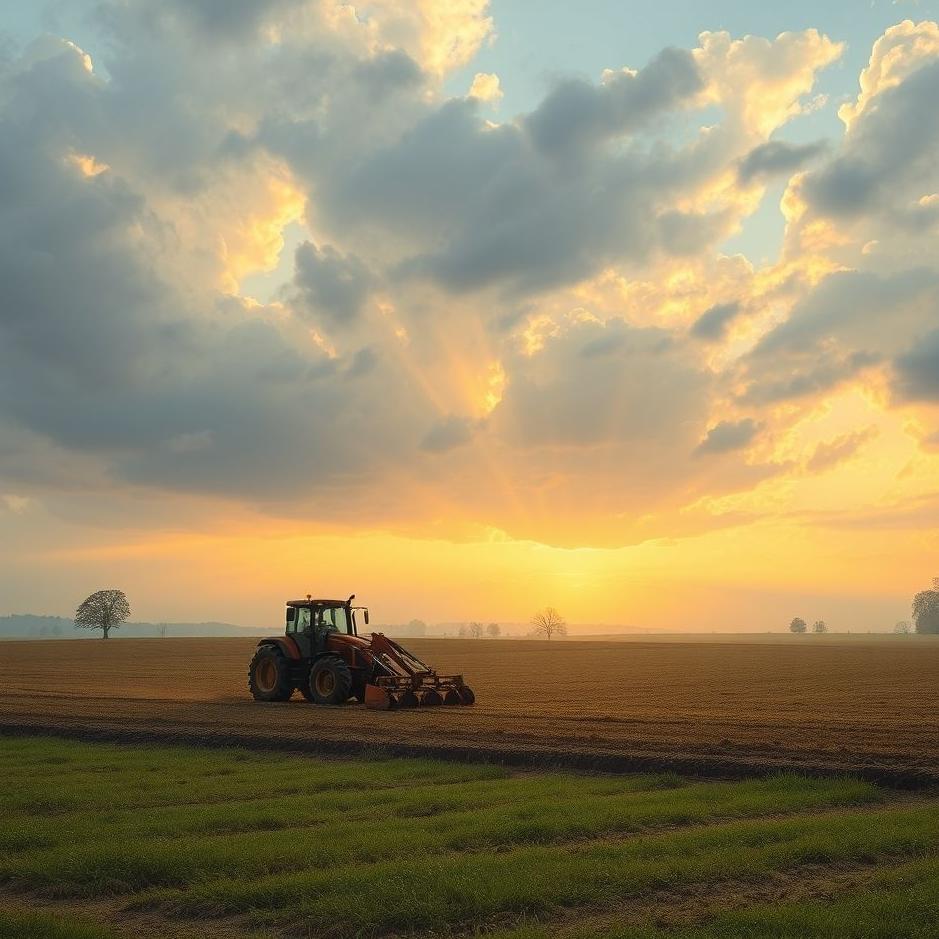 Dream : Ploughing with a plough in a dream