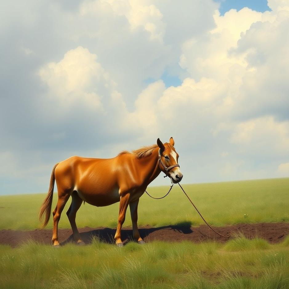 Dream : Plowing with a mule in a dream