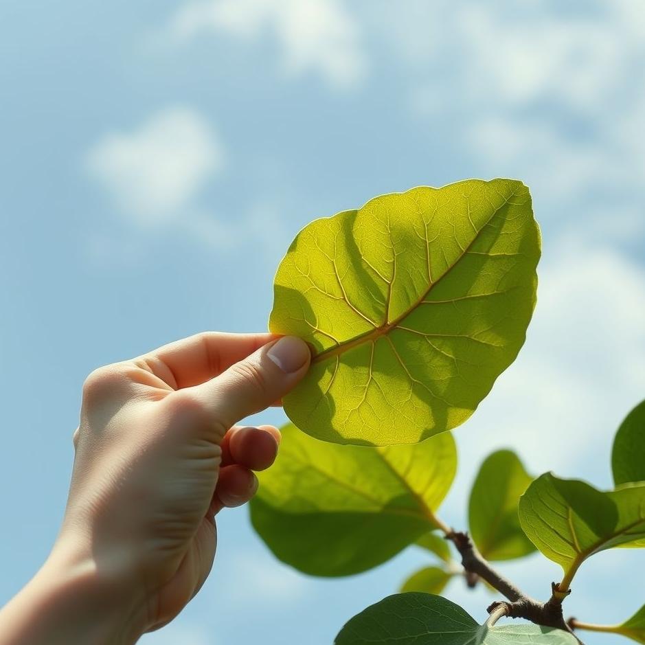 Dream : Plucking a fig leaf in a dream