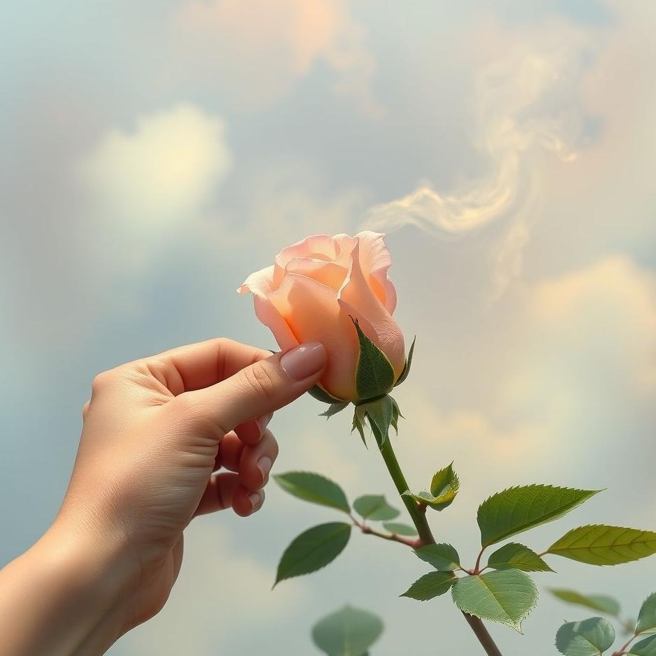 Dream : Plucking a rosebud in a dream