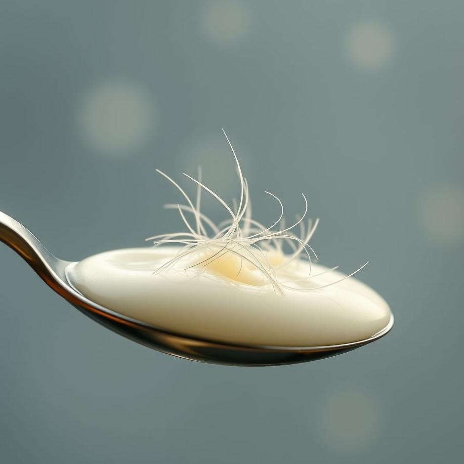 Dream : Plucking a spoon hair in a dream