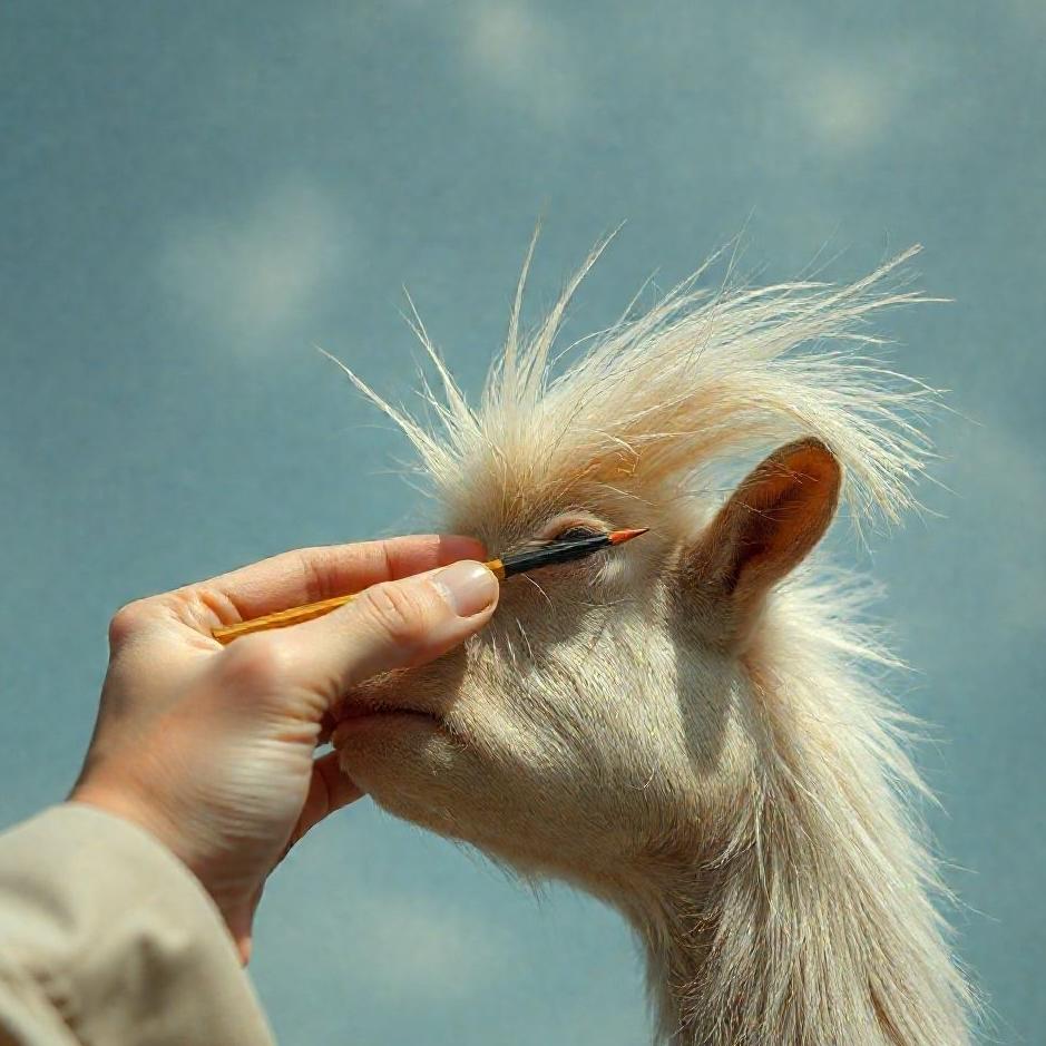 Dream : Plucking animal hair in a dream