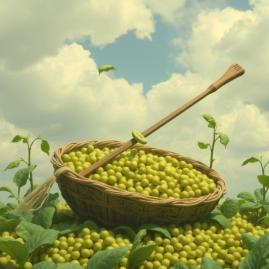 Dream : Plucking beans in a dream