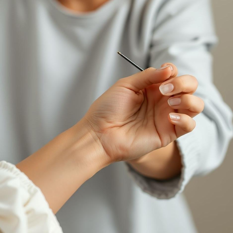 Dream : Plucking hair from arm