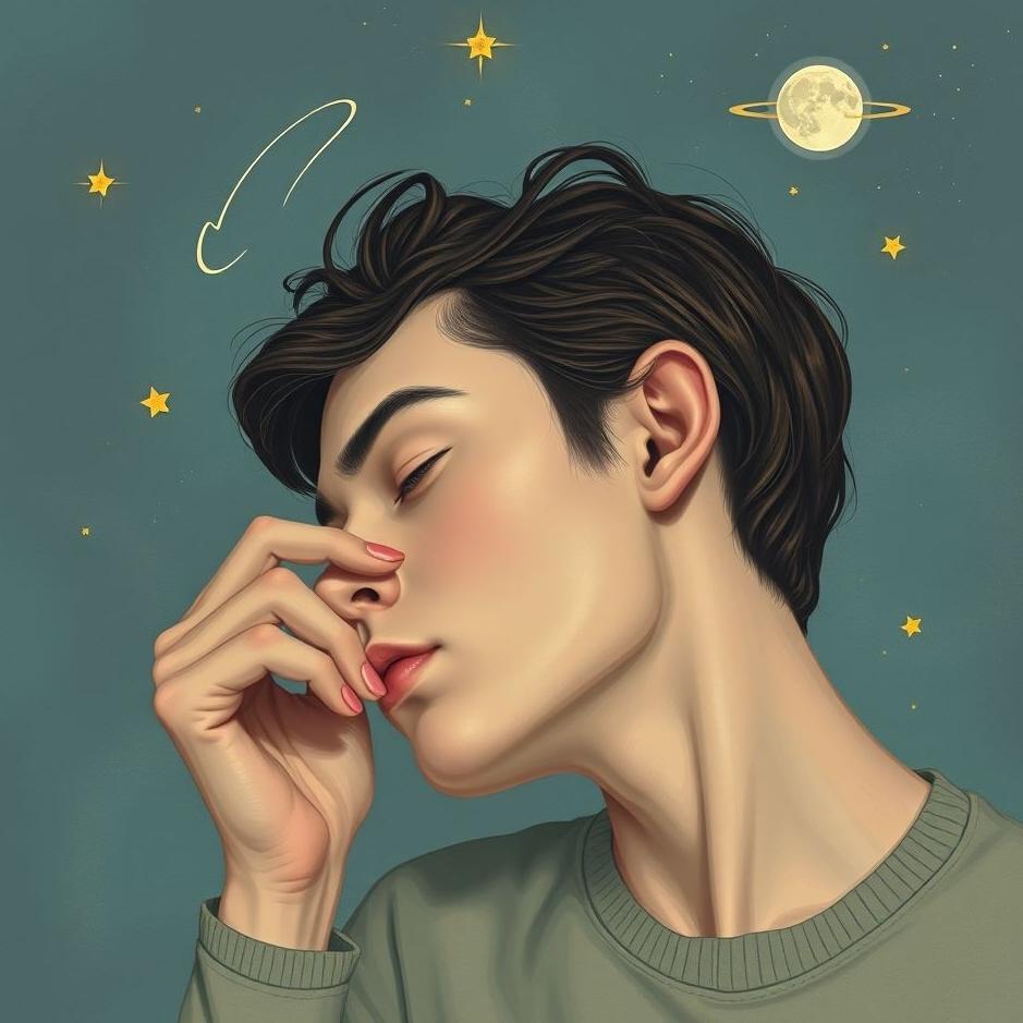 Dream : Plucking hair from ear in a dream