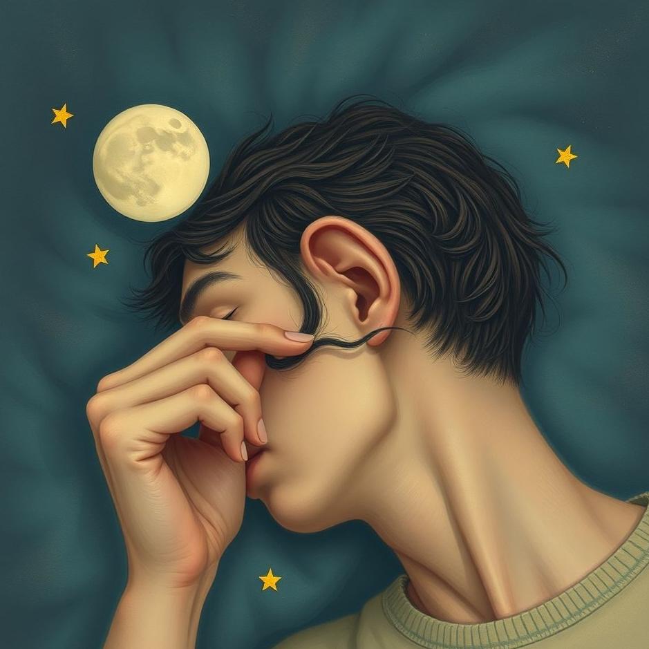 Dream : Plucking hair from one's ear in a dream