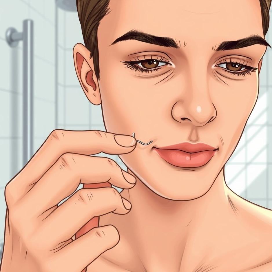 Dream : Plucking hair from the anus