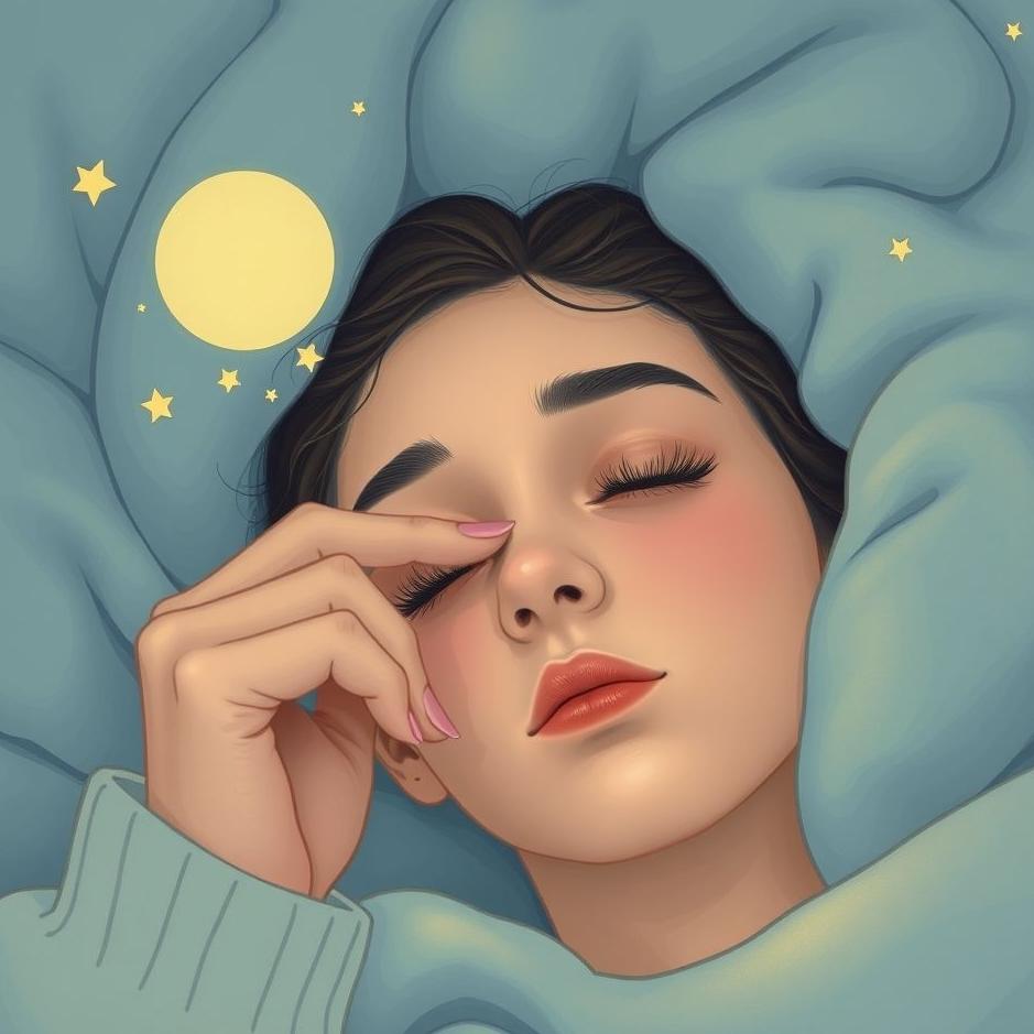 Dream : Plucking one's eyelashes in a dream