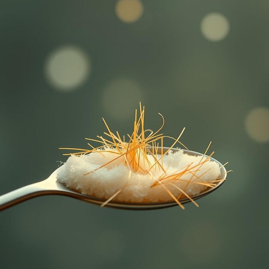 Dream : Plucking out spoon hairs in a dream