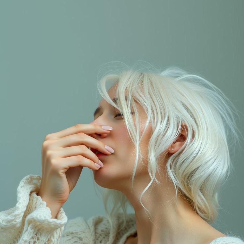 Dream : Plucking out the white hair in a dream