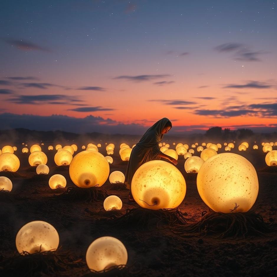 Dream : Plucking potatoes in a dream