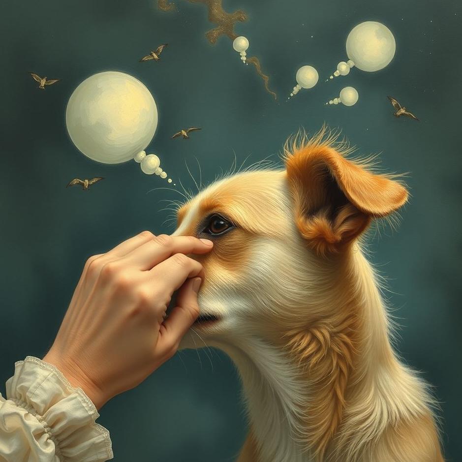 Dream : Plucking the hair of a dog in a dream