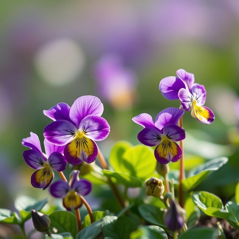 Dream : Plucking violets in a dream