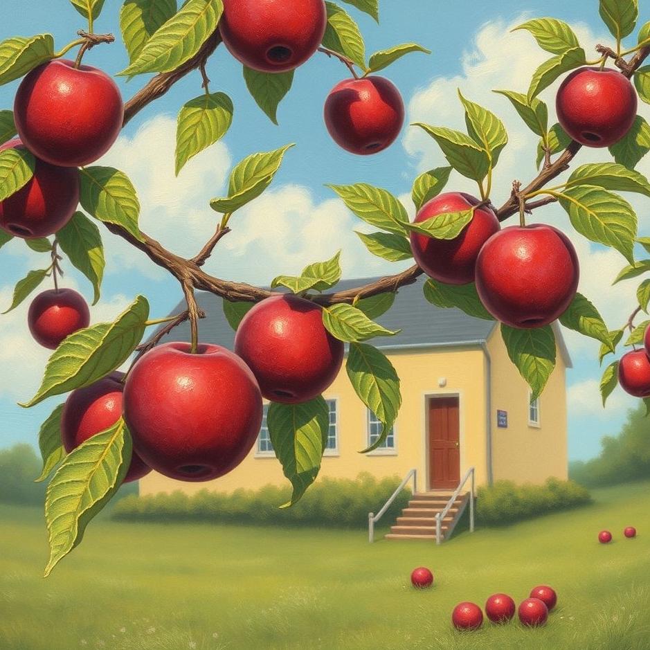 Dream : Plums at school in a dream