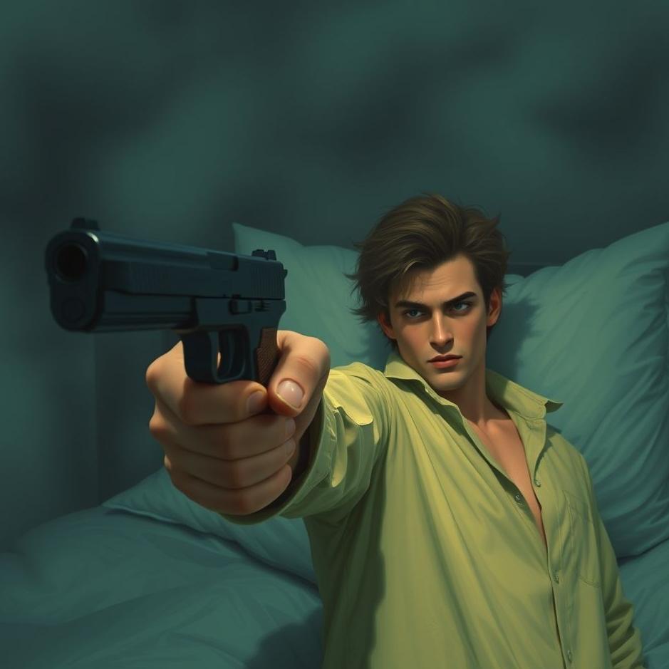 Dream : Pointing a gun at me in a dream