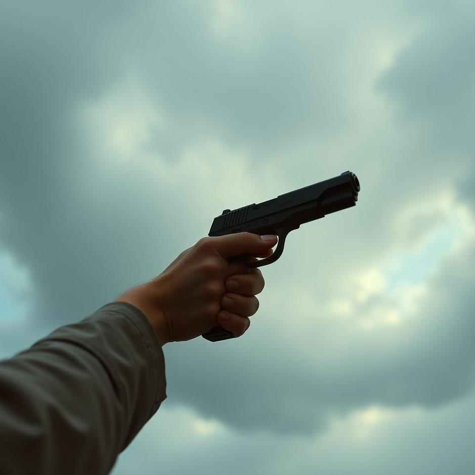 Dream : Pointing a gun in a dream