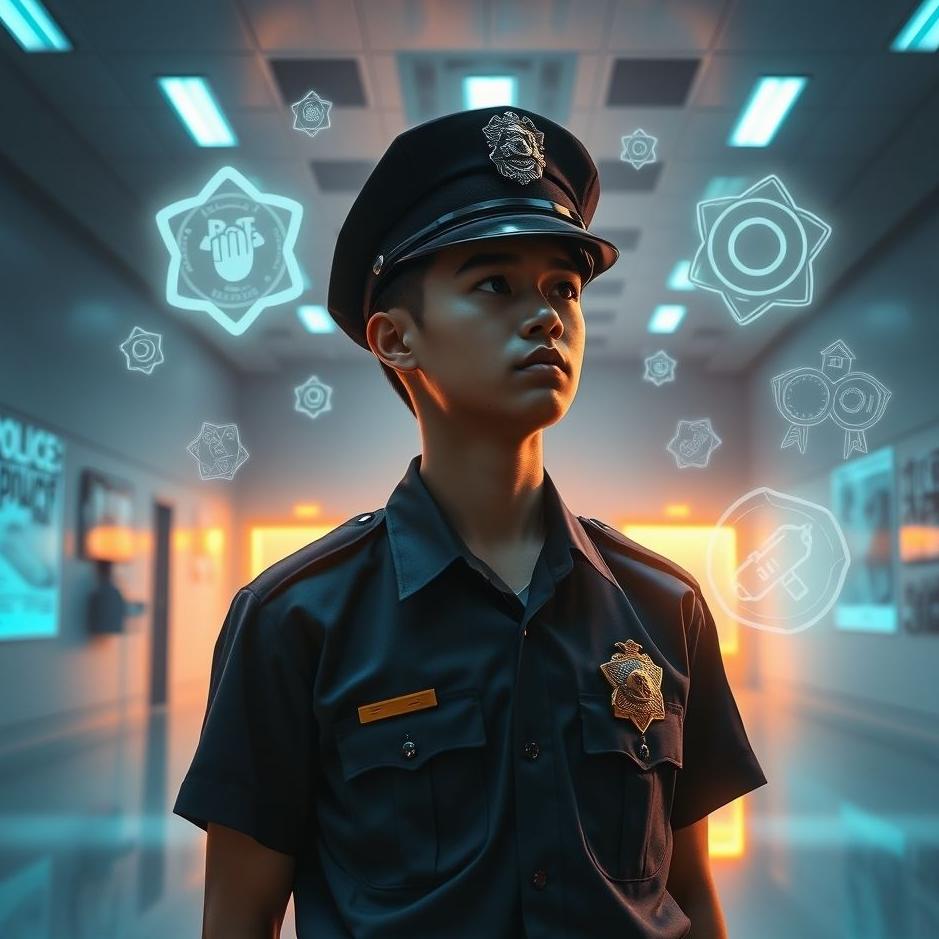 Dream : Police academy student in a dream
