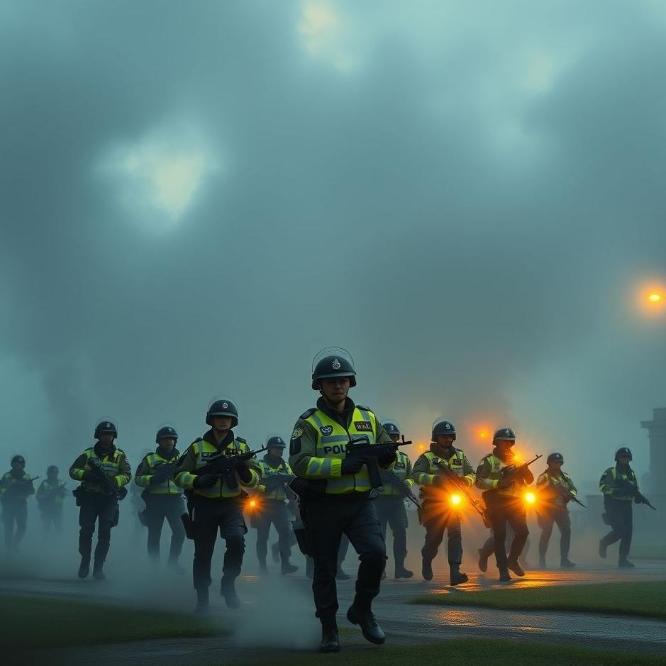 Dream : Police army in a dream