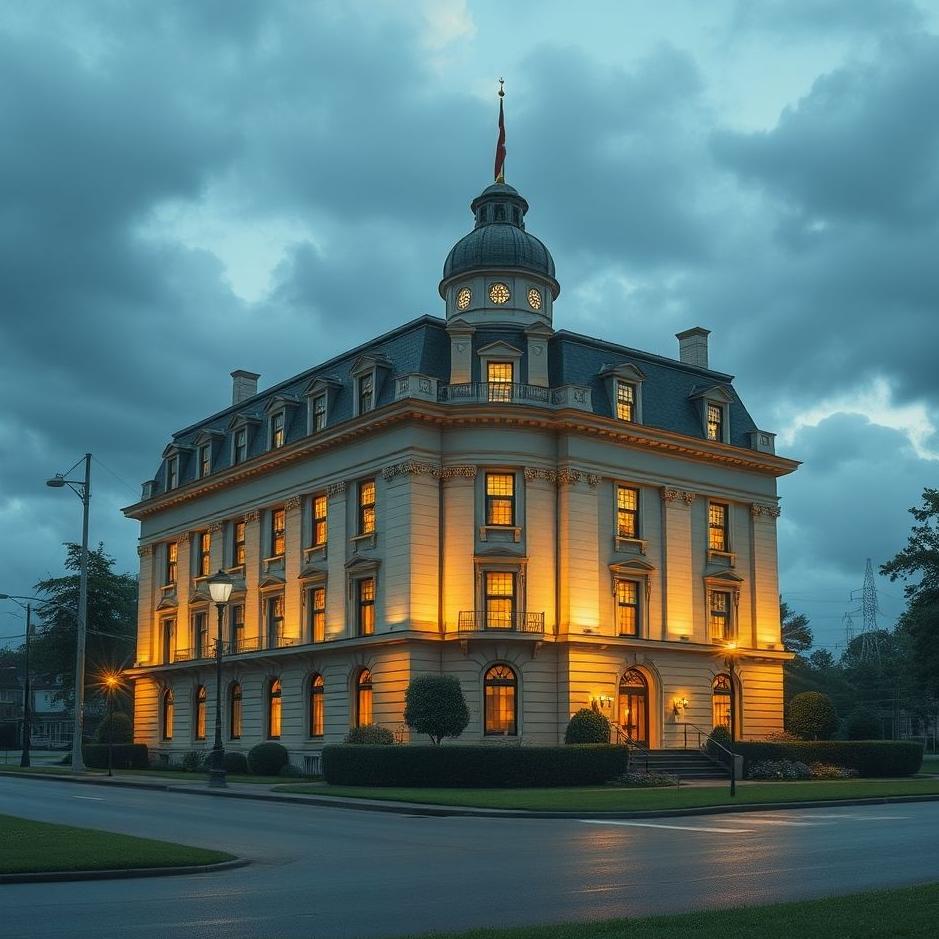 Dream : Police building in a dream