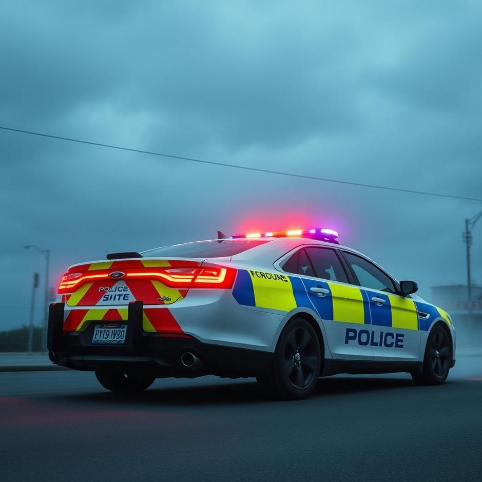 Dream : Police car being stolen in a dream