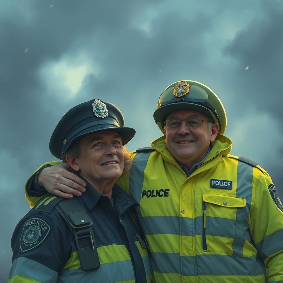 Dream : Police friend in a dream