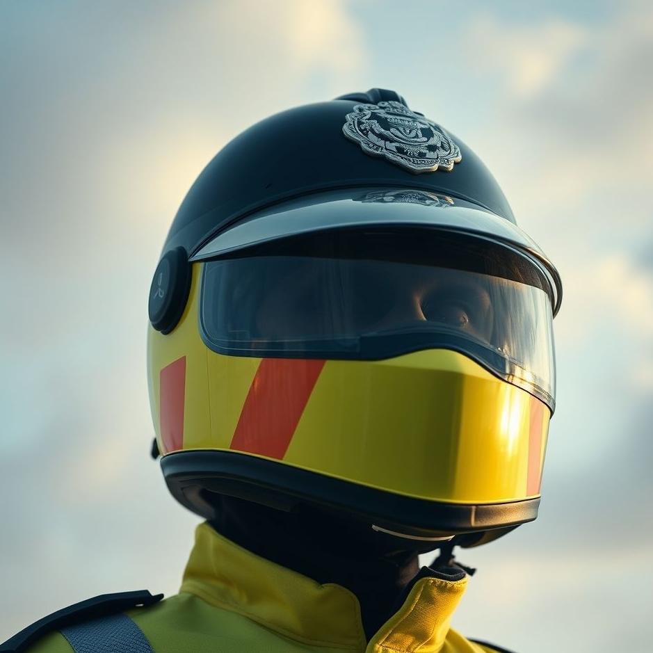 Dream : Police helmet in a dream