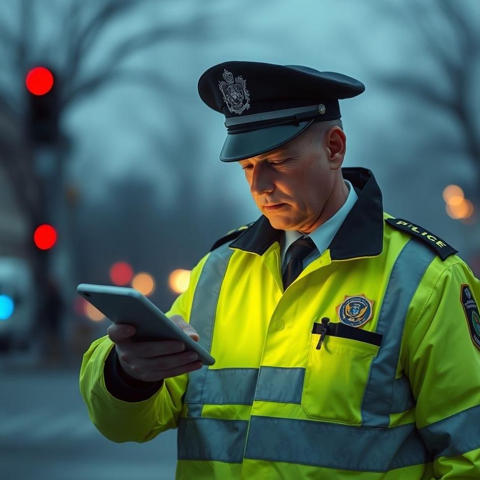 Dream : Police identity check in a dream