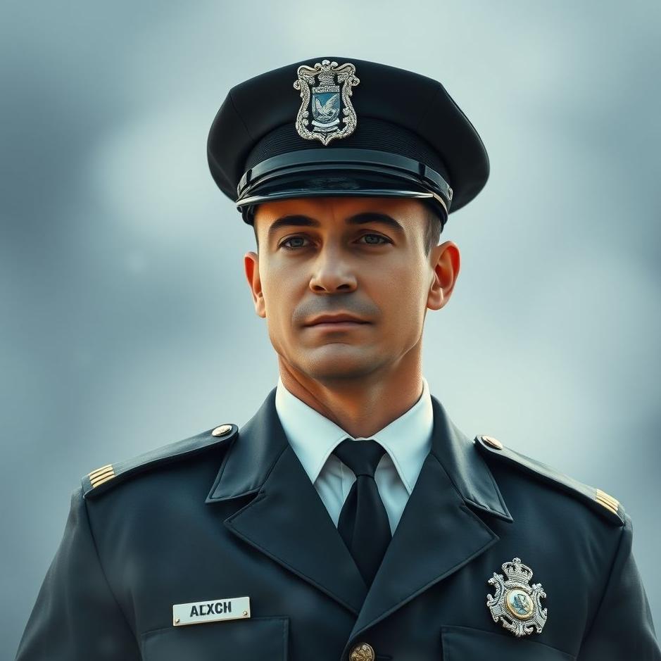 Dream : Police officer in formal wear in a dream
