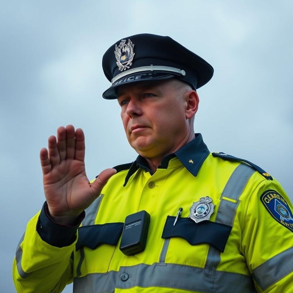 Dream : Police officer swearing in a dream