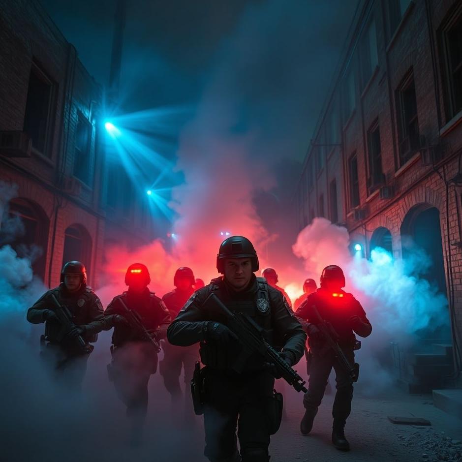 Dream : Police raid in a dream